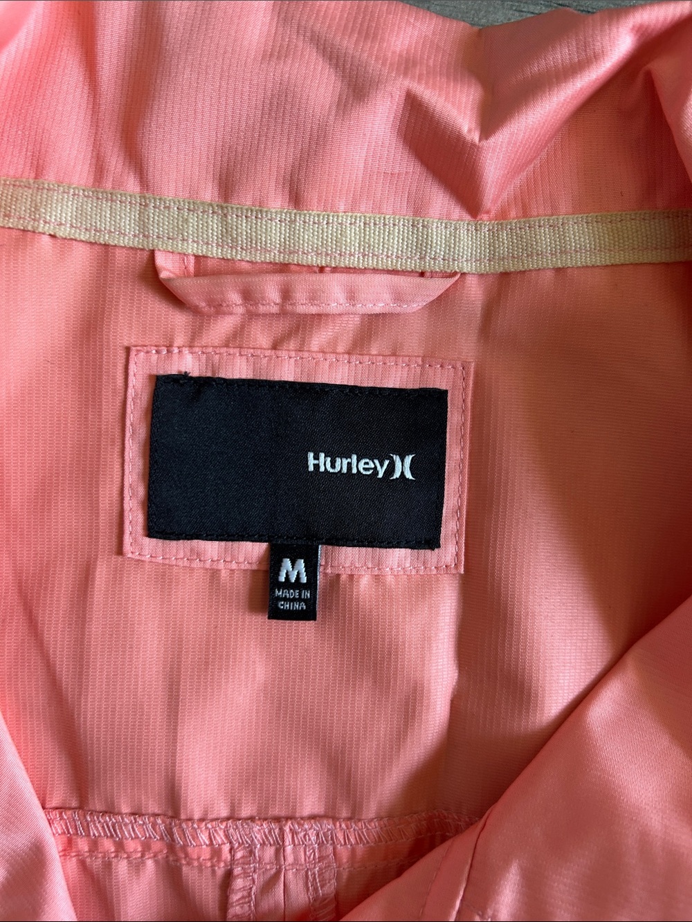 Hurley Coral Double-Breasted Trench Coat - Picture 2 of 4